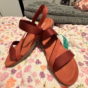 Merrell Sandals Modern Asymmetrical Design District 3 Size 7